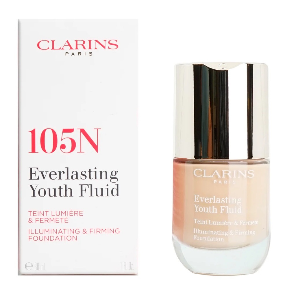 Clarins Everlasting Youth Fluid - Cream and Gold